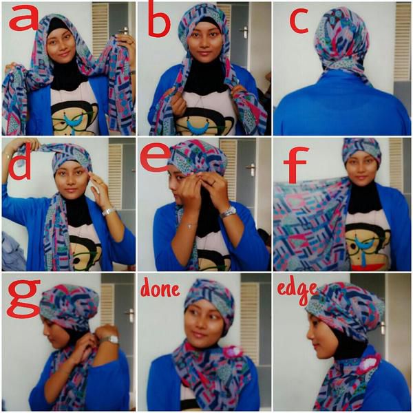 Hijab Simply Turban ala Afida