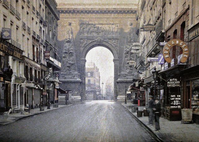 Wow, Foto Berwarna Paris Ini Diambil 100 Tahun Lalu