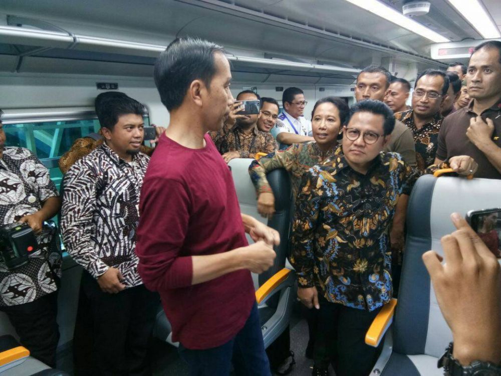 Begini Penampakan Kereta Bandara yang Diresmikan Jokowi
