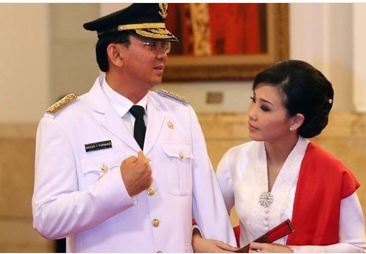 Potret Kemesraan Veronica Tan dan Ahok, Sebelum Digugat Cerai