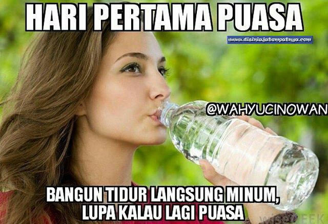 Kocak, 4 Meme Ini Gambarkan Situasi Hari Pertama Puasa