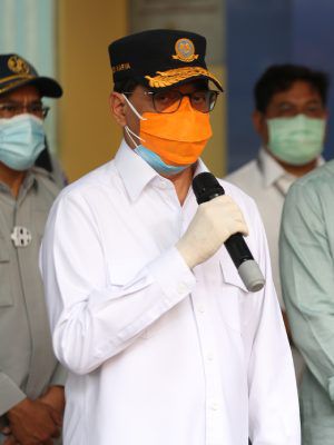 Menhub Pantau Proses Identifikasi Korban Sriwijaya di RS Polri