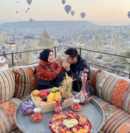 7 Momen Liburan Vebby Palwinta dan Suami di Cappadocia Turki, Impian yang Jadi Nyata