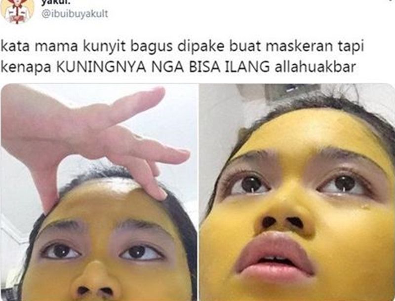 10 Tutorial Nyeleneh Bikin Wajah Glowing, Endingnya Bikin Ngakak!