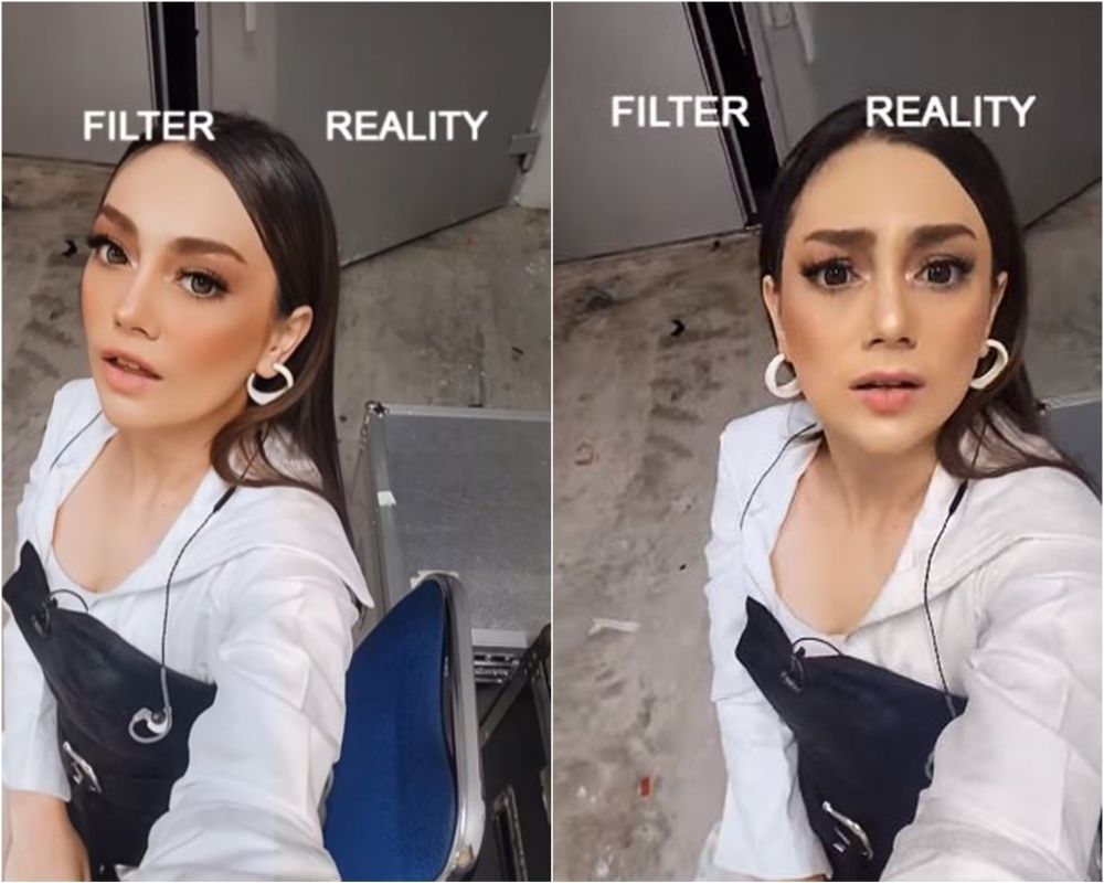 Potret 8 Seleb Sebelum dan Sesudah Pakai Filter, Aurel Hermansyah Bikin Melongo!