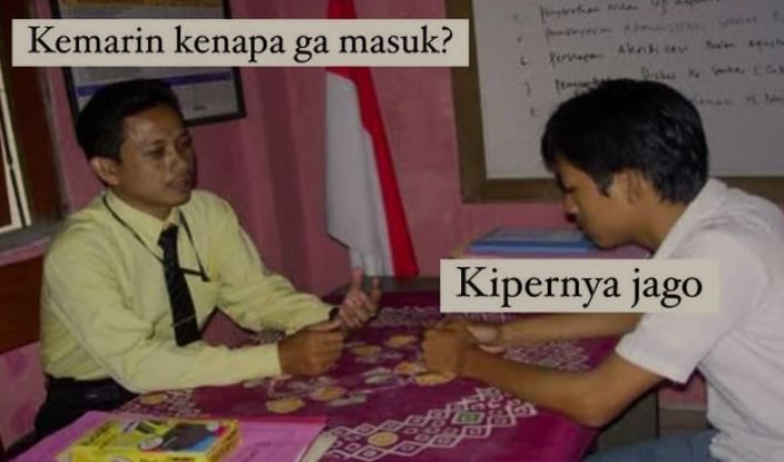 10 Meme Kocak Tanya Jawab Absurd, Endingnya Bikin Kesal!