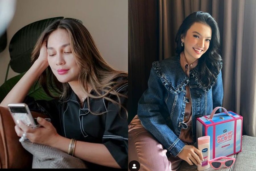 Adu Gaya Luna Maya VS Raline Shah, Sama-sama Jomblo Berkelas!