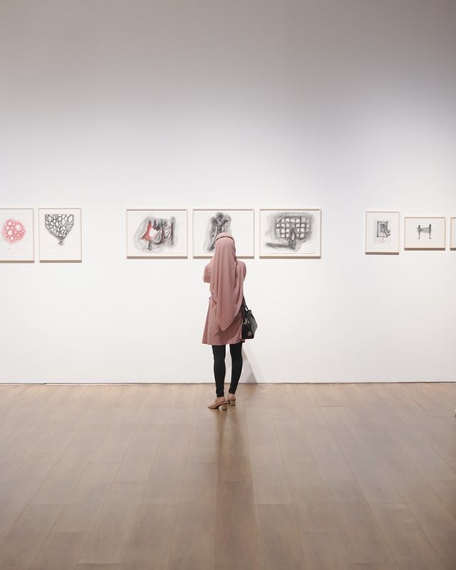 Menikmati Akhir Pekan di Museum Macan, Melihat Keindahan Karya Chiharu Shiota