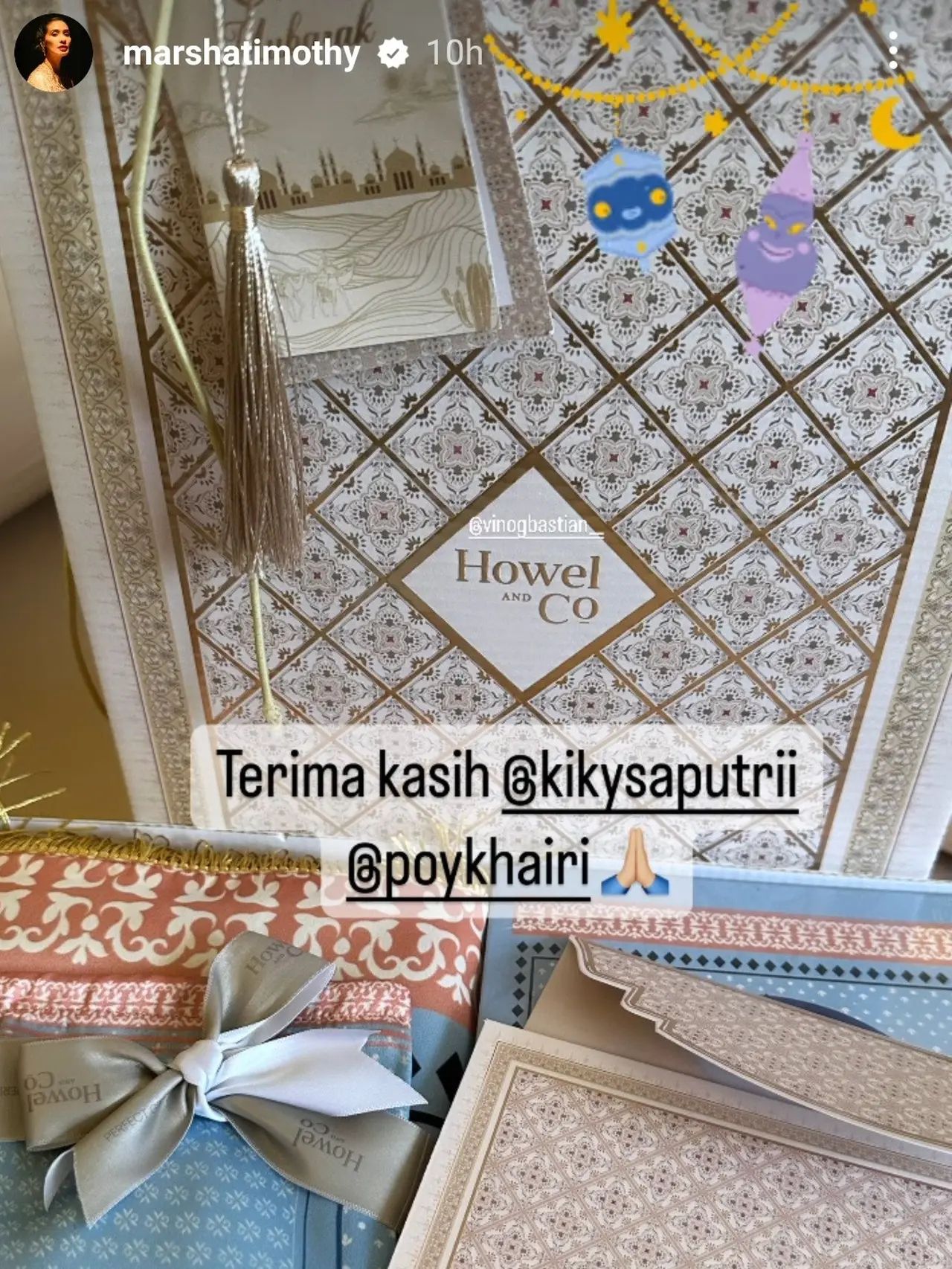 Potret Isi Hampers Lebaran Artis