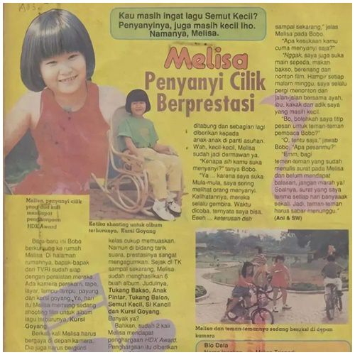 7 Potret Melisa Penyanyi Cilik Abang Tukang Bakso Yang Kini Bikin