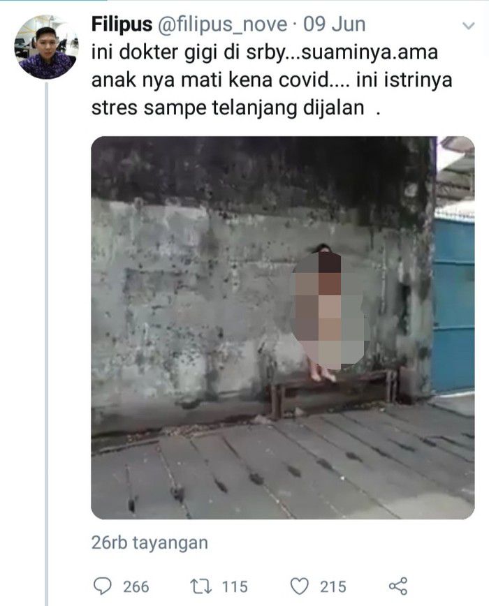 Fakta Wanita Muda Tanpa Busana di Video