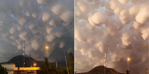 Awan Aneh Muncul di Langit Irak