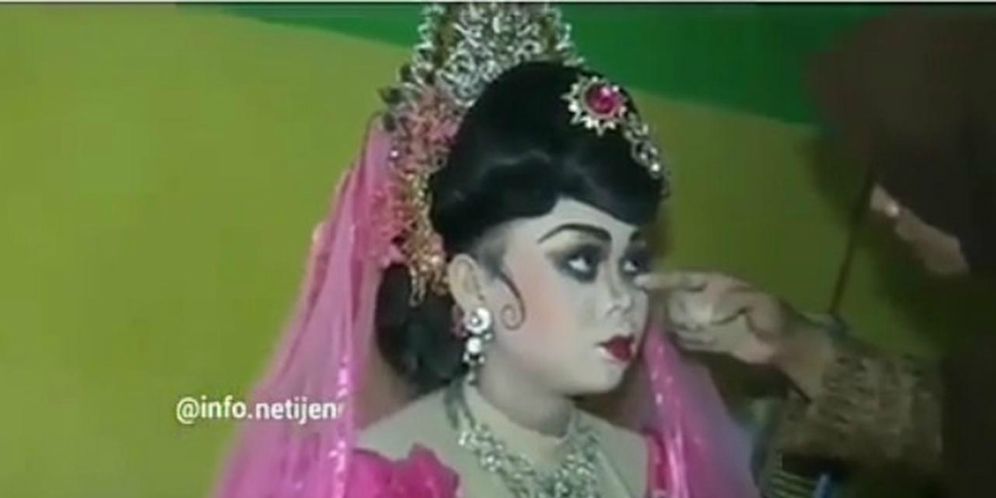 Cuma Bisa Pasrah Lihat Makeup Pengantin Ini