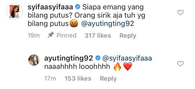 komentar Syifa