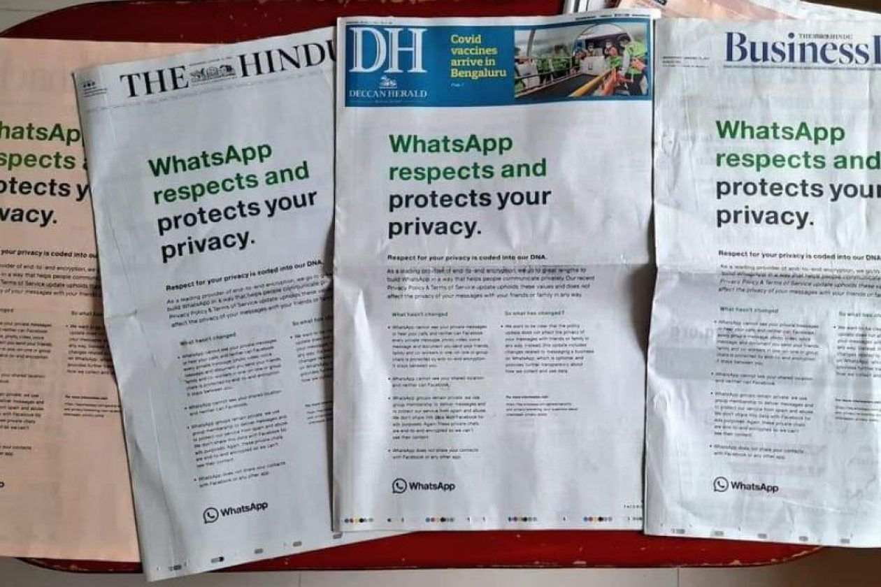 WhatsApp pasang iklan,