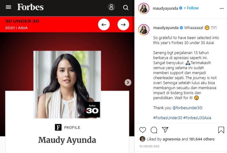 Maudy Ayunda