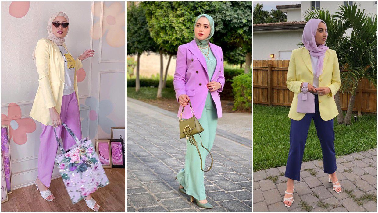 Colorful dengan Blazer Cerah