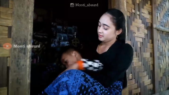 Mengenal Sosok Teh Dewi Artis Suku Baduy