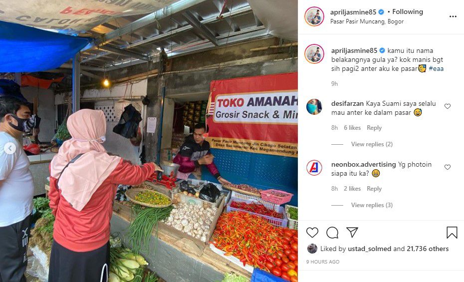 Video Tiktok April Jasmine Istri Ustaz Solmed Yang Dihujat Habis Habisan