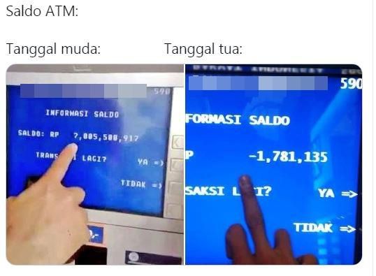 Pamer Saldo Atm Warga 62 Penampakannya Malah Bikin Ngakak Id