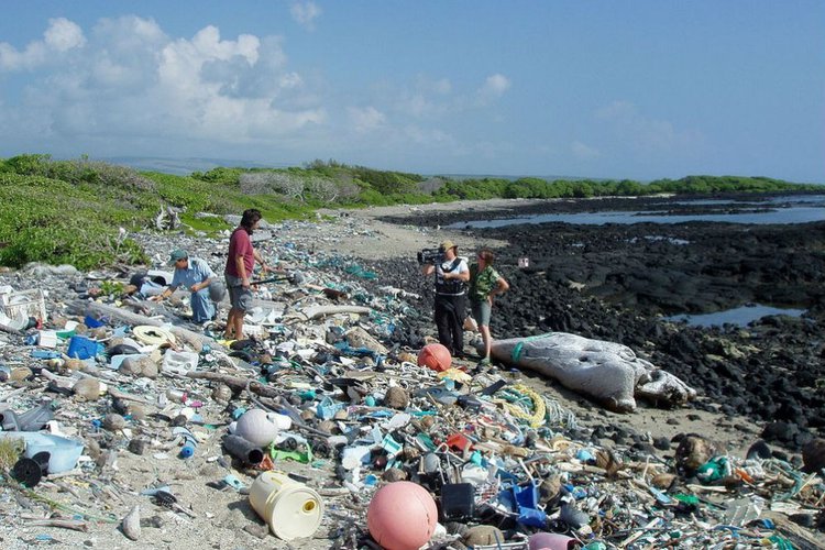 Miris Pantai Indah Menjelma Jadi Tempat Sampah Raksasa