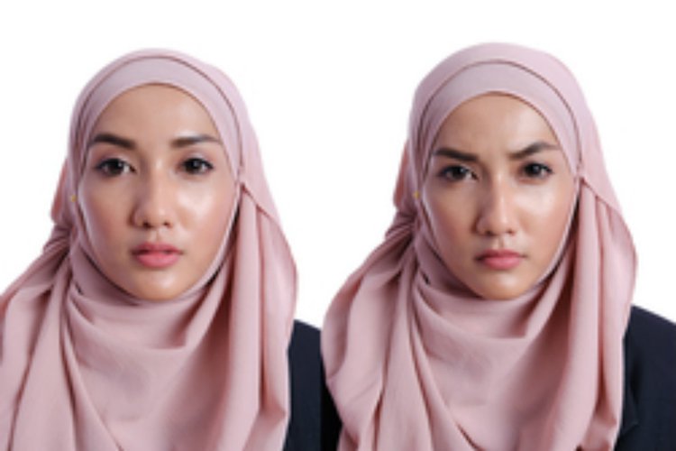 Image result for hijab kulit berminyak