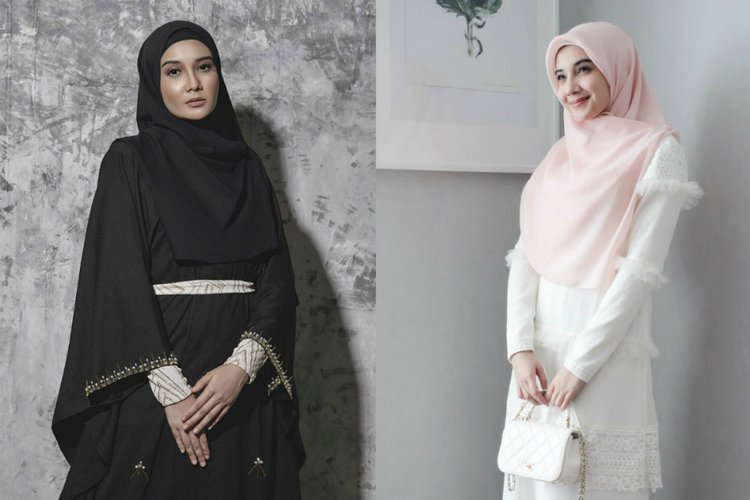 Model Gamis Ala Zaskia Sungkar