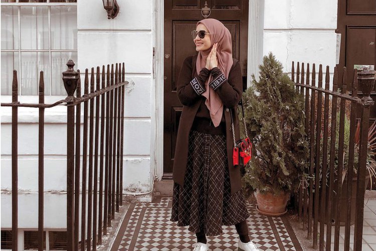 Ootd Rok Plisket Tanpa Hijab