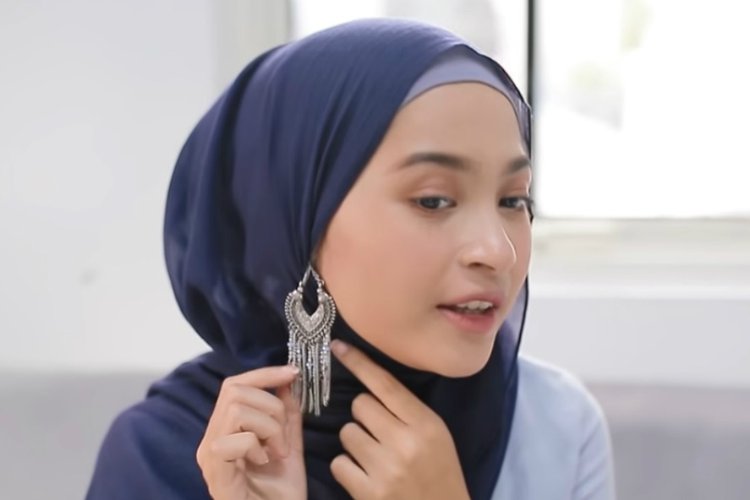 Tutorial Hijab Kondangan Syari