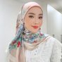 Hijab Motif Style Simpel, Look Jadi Terllihat Fashionable