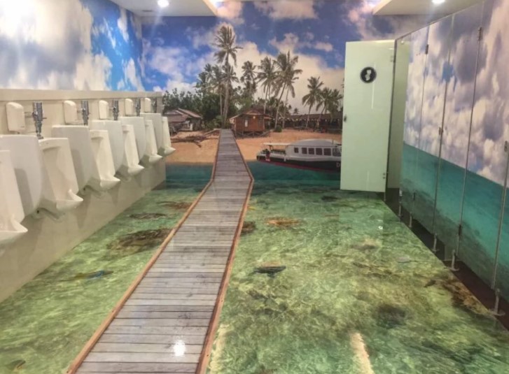 Toilet Bandara Balikpapan Jadi Viral Desainnya Keren Banget