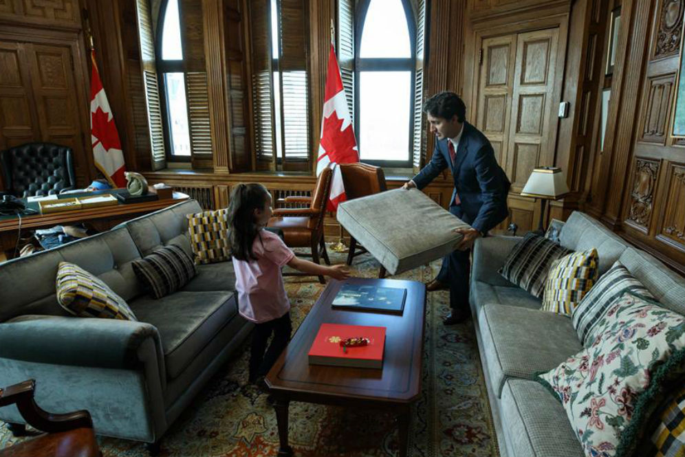 Bella di kantor PM Kanada