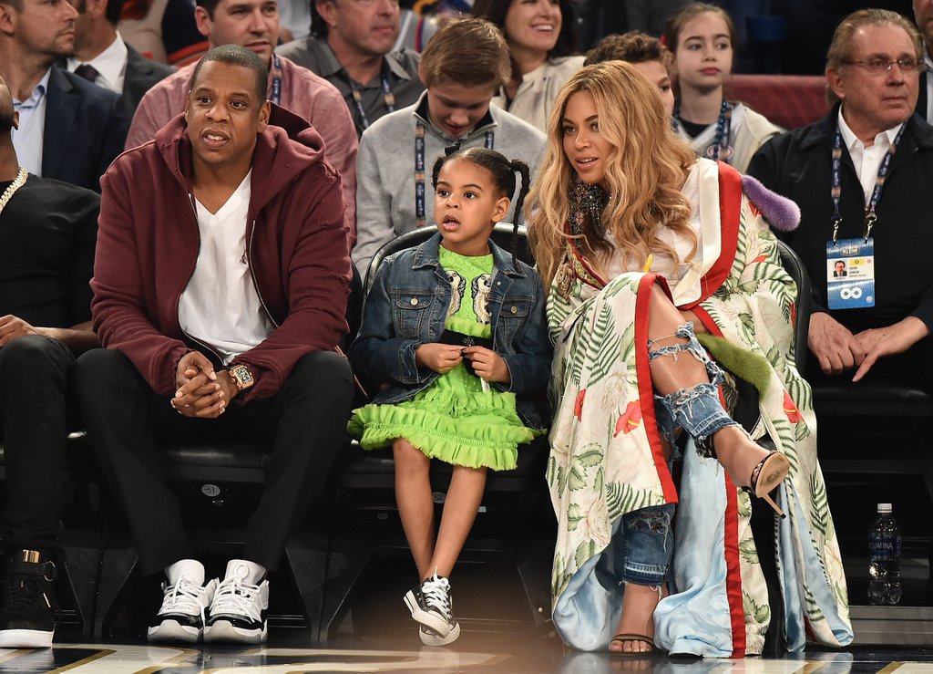 Jay Z, Blu Ivy dan Beyonce