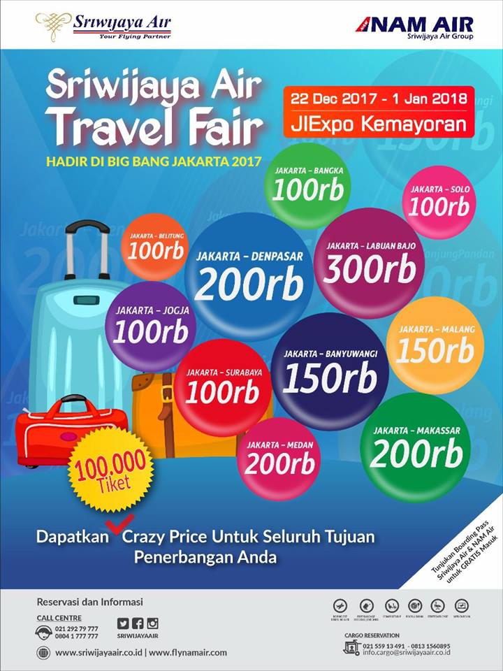 sriwijaya travel fair