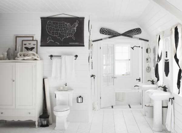 Kamar mandi putih