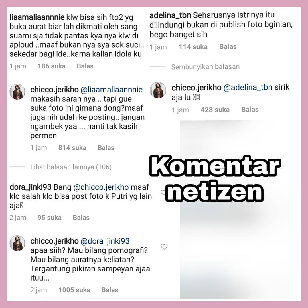 komentar chicco jerikho