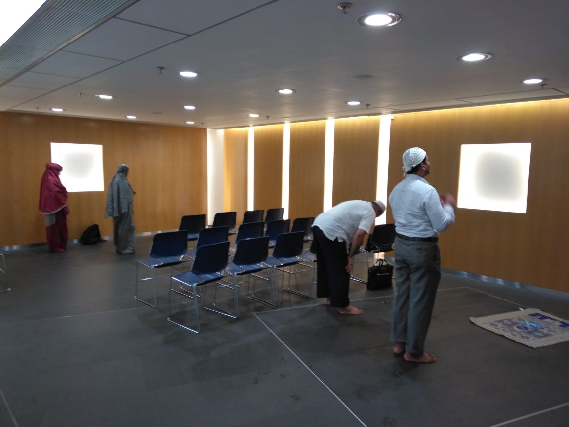 Prayer Room di Bandara Internasional Hong Kong