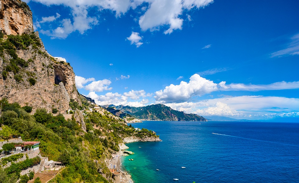 Amalfi beach