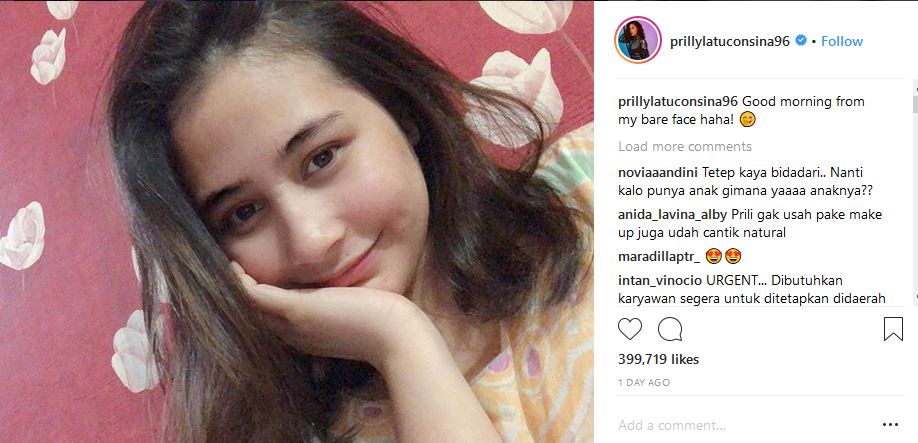 prilly latuconsina