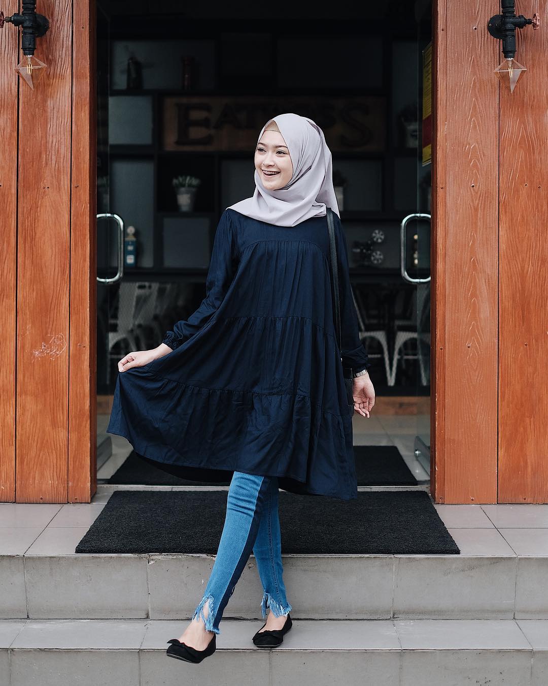 Casual dress untuk hijabers