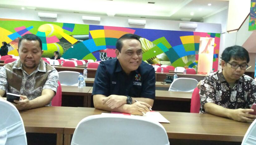 Cdm Indonesia untuk Asian Games, Komjen Syafruddin saat bertemu pengurus AMSI