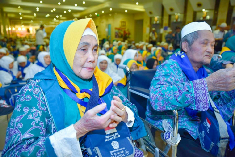 Jemaah haji Indonesia bersiap pulang