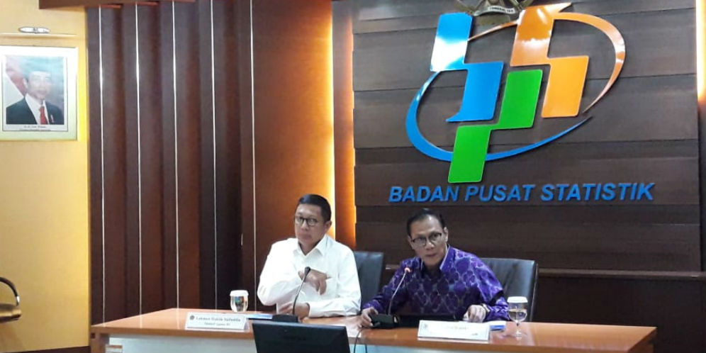 Menteri Agama Lukman Hakim Saifuddin dan Kepala BPS Suhariyanto