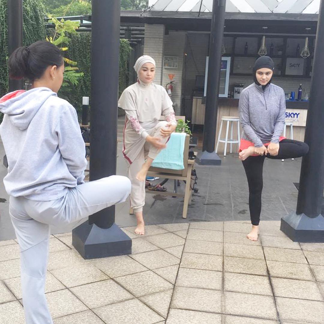 Gaya Hijab Sporty