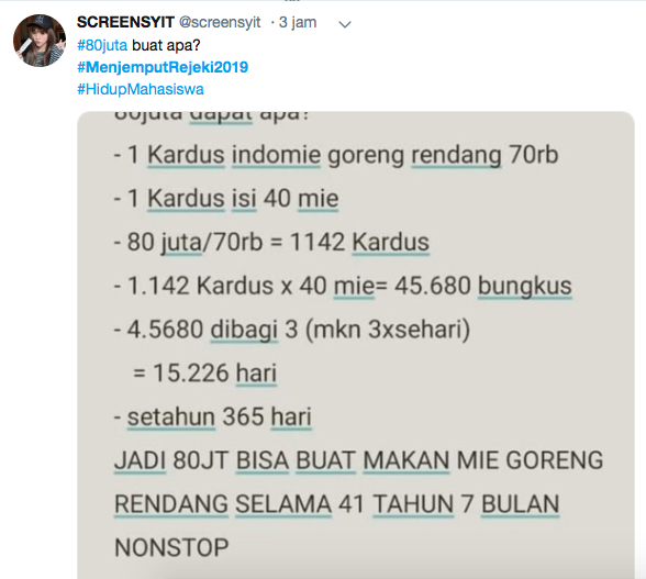 Menjemput Rejeki 2019