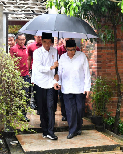 Jokowi bersama Quraish Shihab
