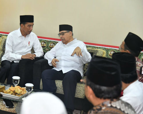 Jokowi bersama Quraish Shihab