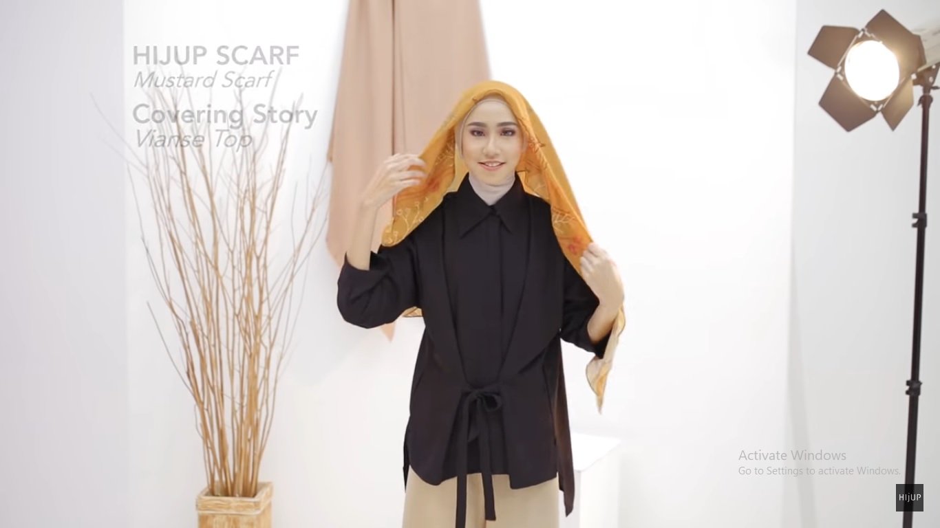 Tutorial Hijab Pentul