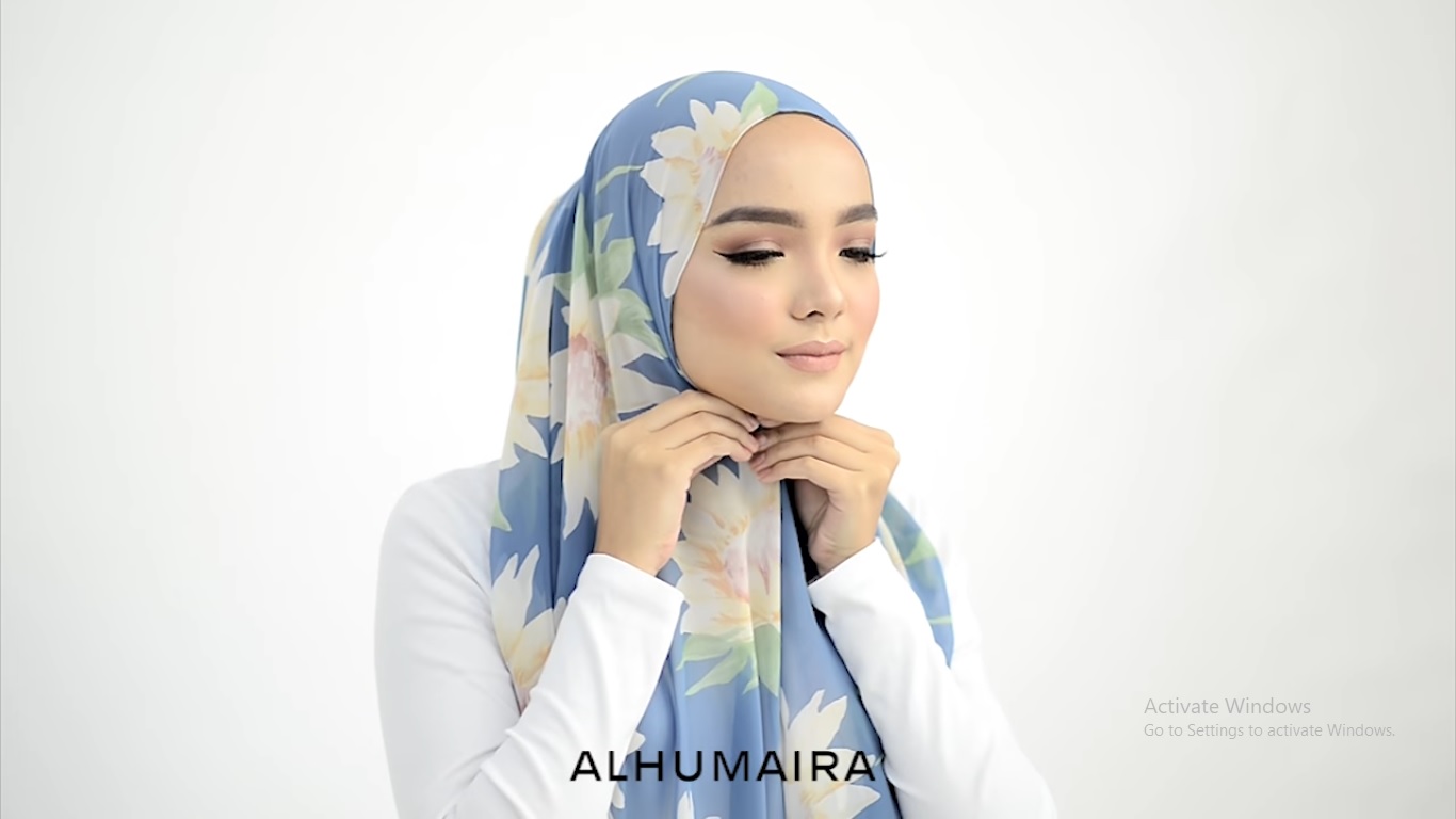 Tutorial Hijab Pashmina