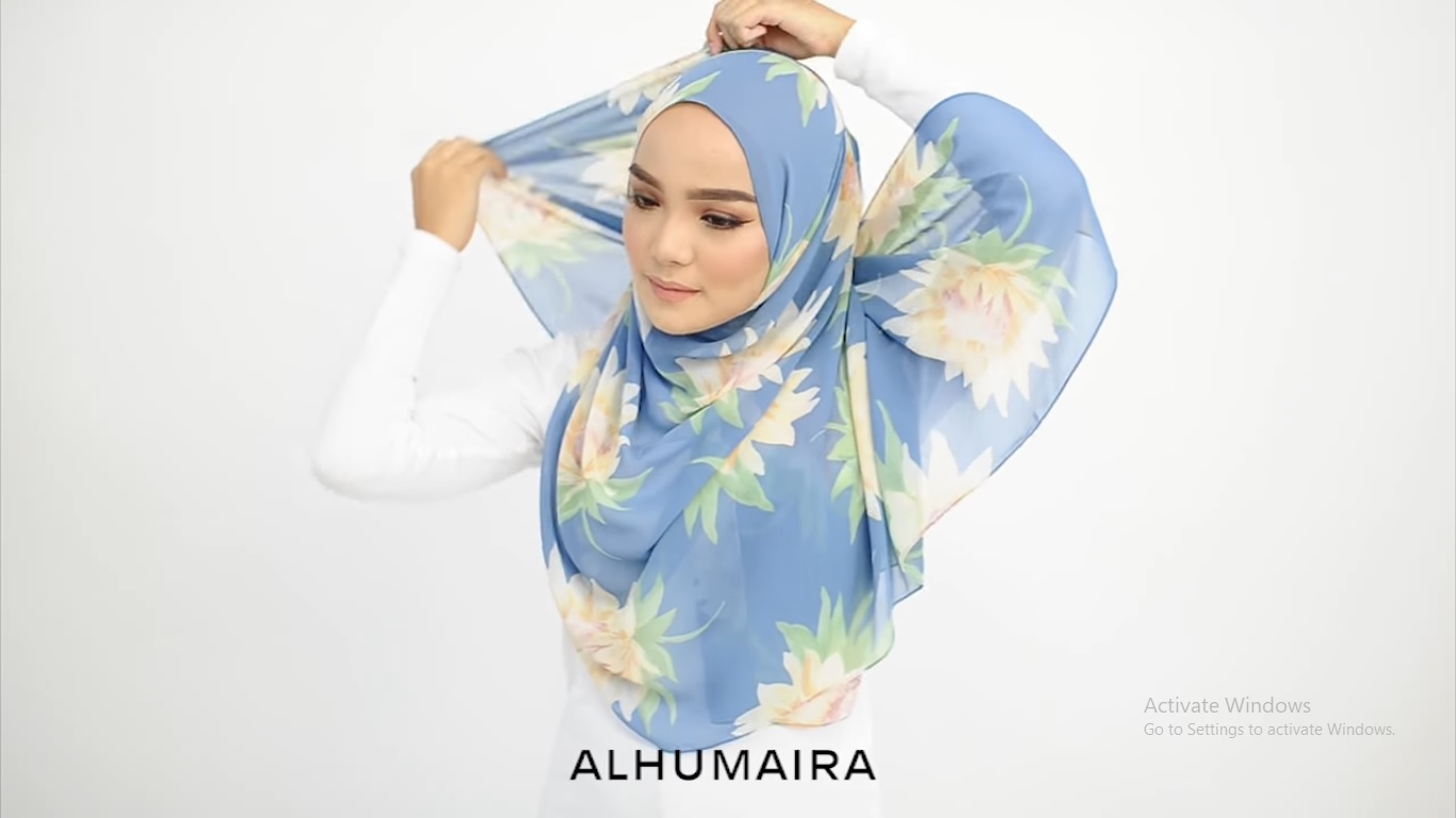 Tutorial Hijab Pashmina